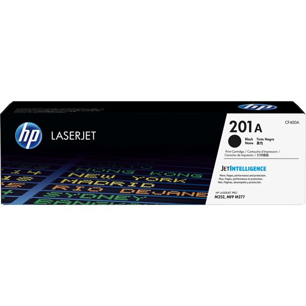 HP CF400A/201A Toner cartridge black. 1.42K pages ISO/IEC 19752 for HP