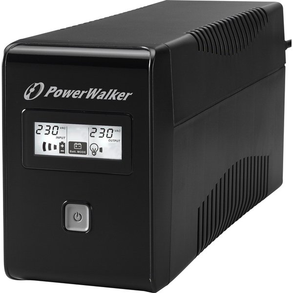 PowerWalker VI 650 LCD uninterruptible power supply (UPS) 0.65 kVA 360