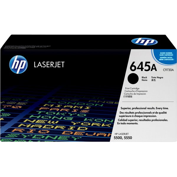HP C9730A/645A Toner cartridge black. 13K pages/5% for Canon LBP-86
