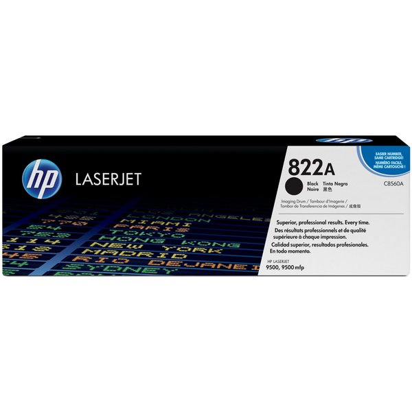 HP C8560A/822A Drum kit black. 40K pages/5% for HP Color LaserJet 9500