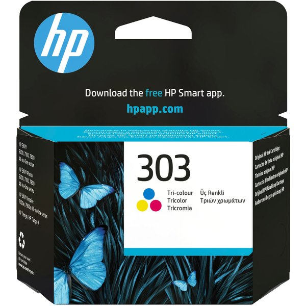 HP T6N01AE/303 Printhead cartridge color. 165 pages 4ml for HP Envy Ph