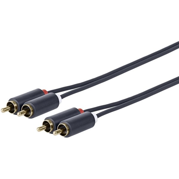 Vivolink PRORCARCA12 audio cable 12 m 2 x RCA Black