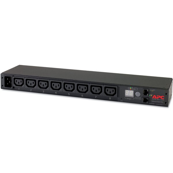 APC AP7821B power distribution unit (PDU) 8 AC outlet(s) 0U/1U Black
