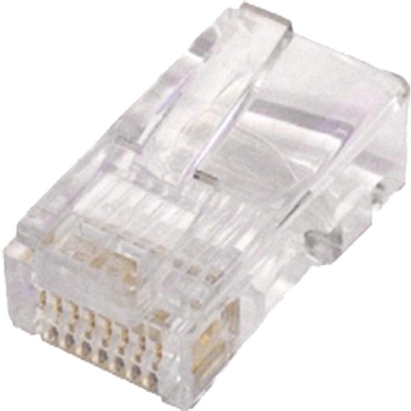 Cablenet Cat5e RJ45 UTP Flat Crimp Plug Stranded