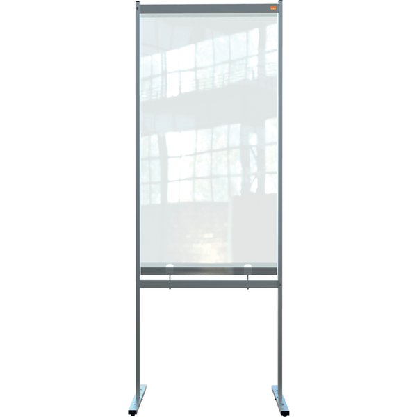 Nobo 1915558 magnetic board Grey. Transparent