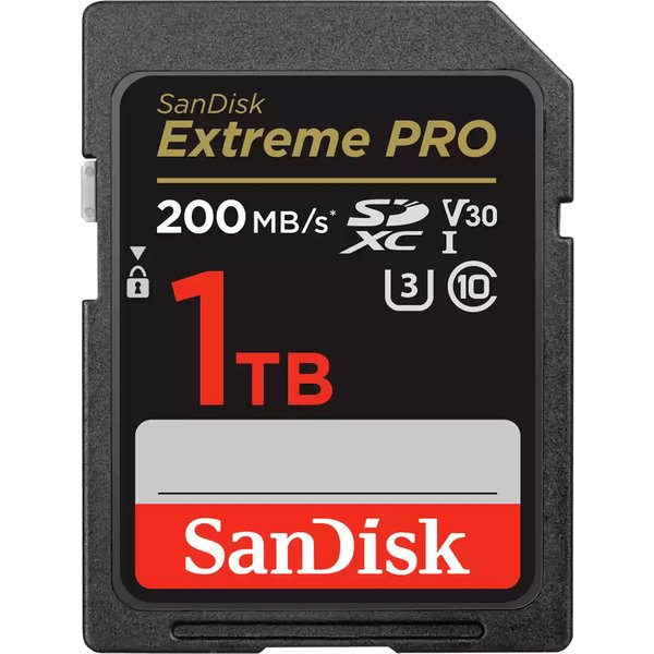 SanDisk Extreme PRO 1 TB SDXC UHS-I Class 10