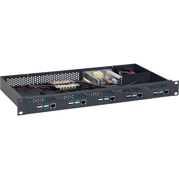 Rackmount.IT RM-PI-T1 mounting kit Black