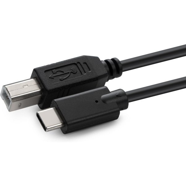 Microconnect USB3.1C2B1 USB cable USB 2.0 1 m USB C USB B Black