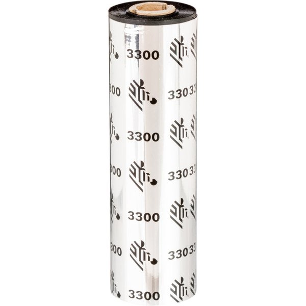 Zebra 3300 Wax/ Resin thermal ribbon 74 m Black