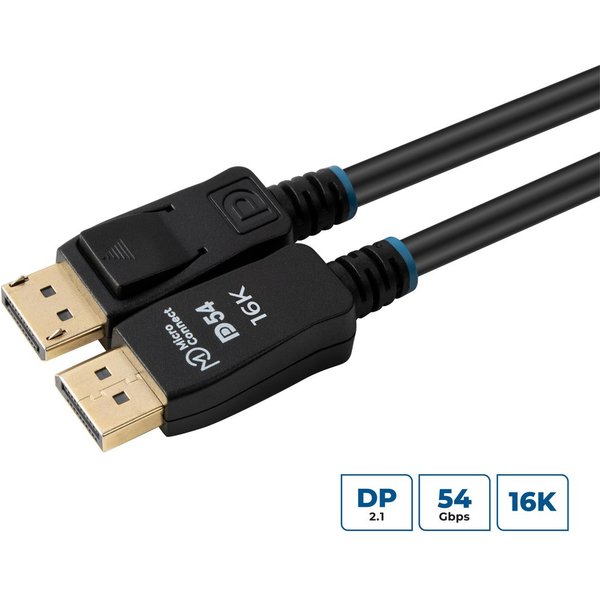 Microconnect MC-DP-MMG-300V2.1 DisplayPort cable 3 m Black
