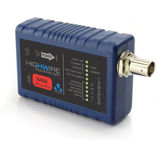 Veracity VHW-HWPS-B network media converter Internal 100 Mbit/s Blue