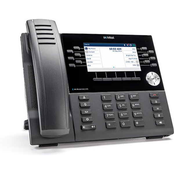 Mitel MiVoice 6930 IP phone Black TFT Wi-Fi