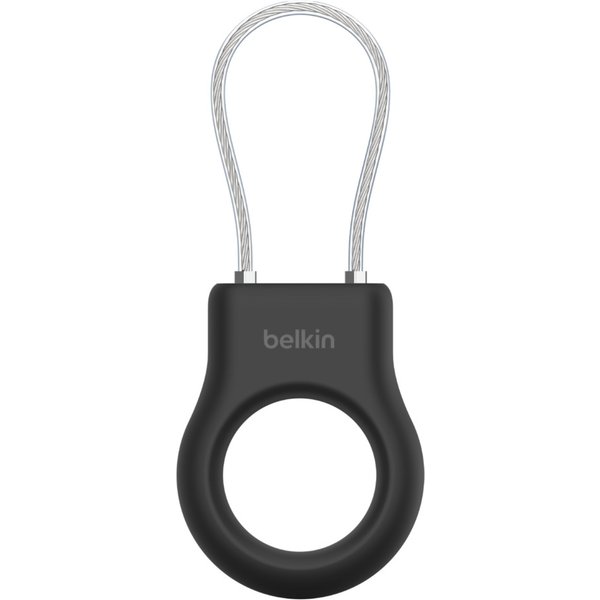 Belkin SECURE HOLDER W CABLE AIRTAG BLK