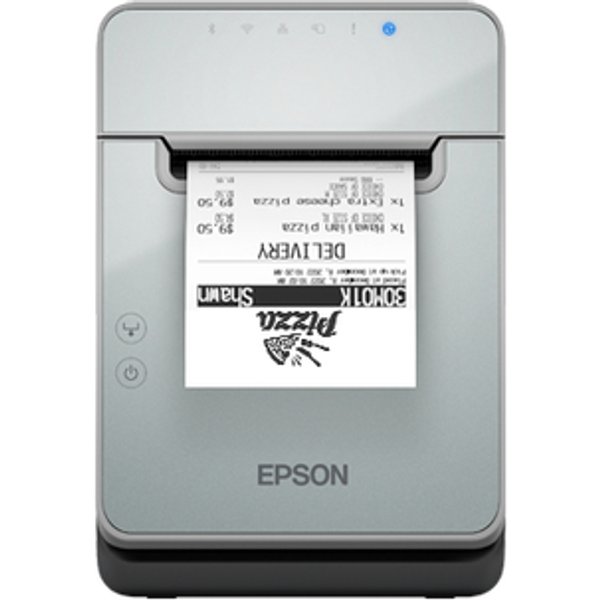 Epson TM-L100 (121): USB + Ethernet + Lightning + BT. Black. PS. EU. L