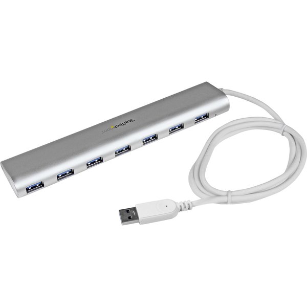StarTech.com 7-Port USB Hub. USB A to 7x USB-A Ports. USB 5Gbps. Rugge