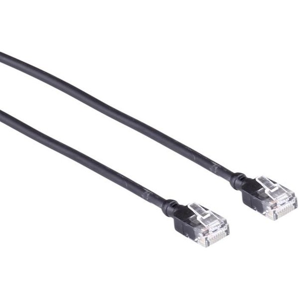 Mercodan 371928030 networking cable Black 3 m Cat6a U/UTP (UTP)