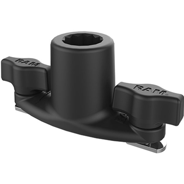 RAM Mounts Dual T-Bolt Track Base for Spline Posts