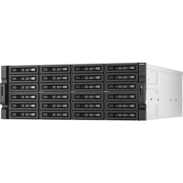 QNAP TL-R2400PES-RP storage drive enclosure HDD/SSD enclosure Black. G