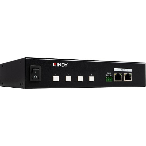 Lindy 32622 power distribution unit (PDU) 4 AC outlet(s) 1U Black