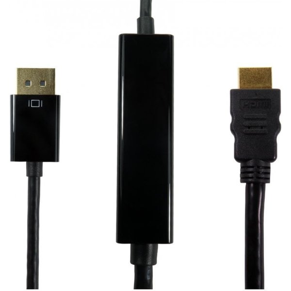 Cables Direct HDPORT-0054K-5M video cable adapter DisplayPort HDMI Bla