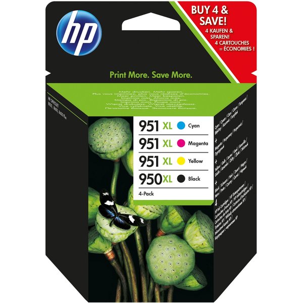 HP C2P43AE/950XL/951XL Ink cartridge multi pack Bk.C.M.Y 2300pg + 3x15