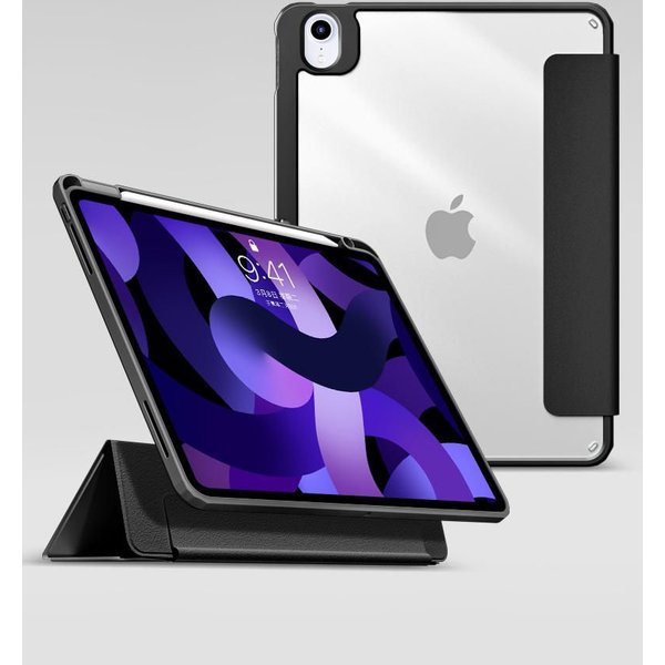 eSTUFF ES68202251-BULK tablet case Folio Black