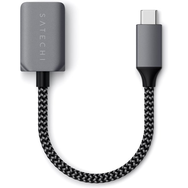 Satechi ST-UCATCM USB cable USB 3.2 Gen 1 (3.1 Gen 1) USB C USB A Grey