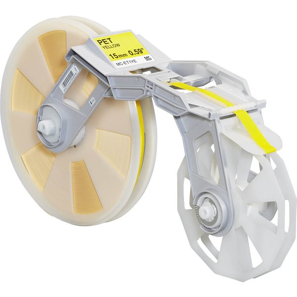 Brother MC-ET1YE DirectLabel cartridge yellow 15 mm for Brother Tape C