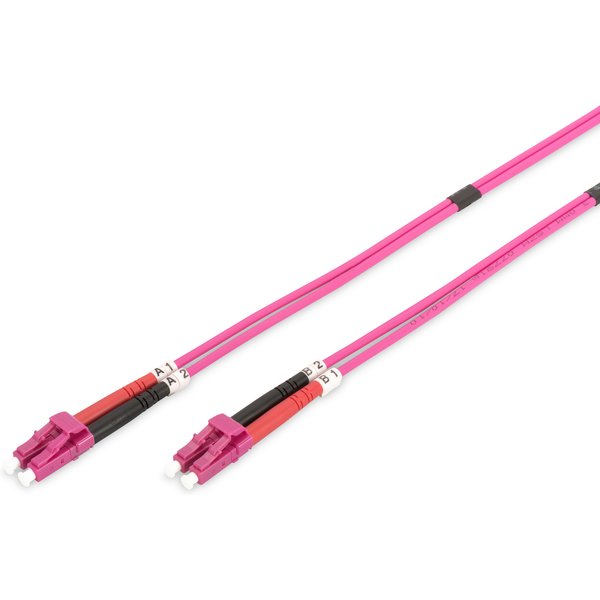 Digitus Fiber Optic Multimode Patchcord. OM4. LC / LC