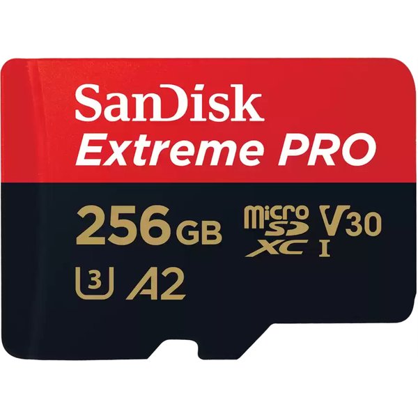 SanDisk Extreme PRO 256 GB MicroSDXC UHS-I Class 10