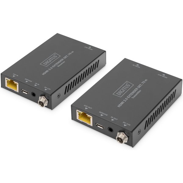 Digitus HDMI extender set. 4K/60Hz. 70 m