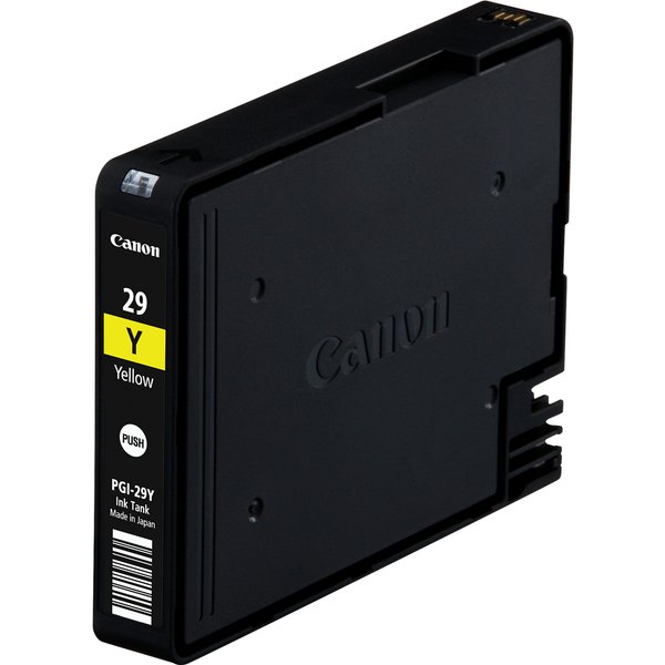 Canon 4875B001/PGI-29Y Ink cartridge yellow. 1.42K pages 36ml for Cano