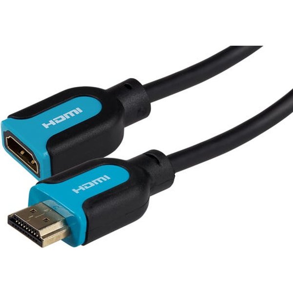 Maplin 657PAM HDMI cable 3 m HDMI Type A (Standard) Black. Blue