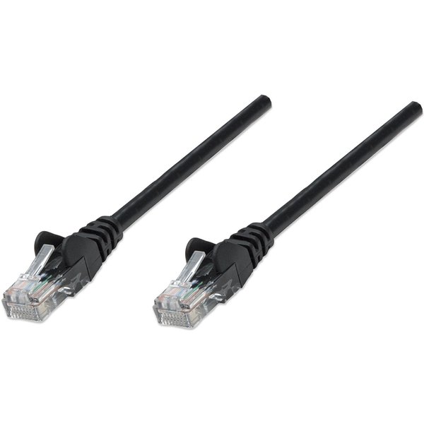Intellinet Network Patch Cable. Cat6A. 0.25m. Black. Copper. S/FTP. LS