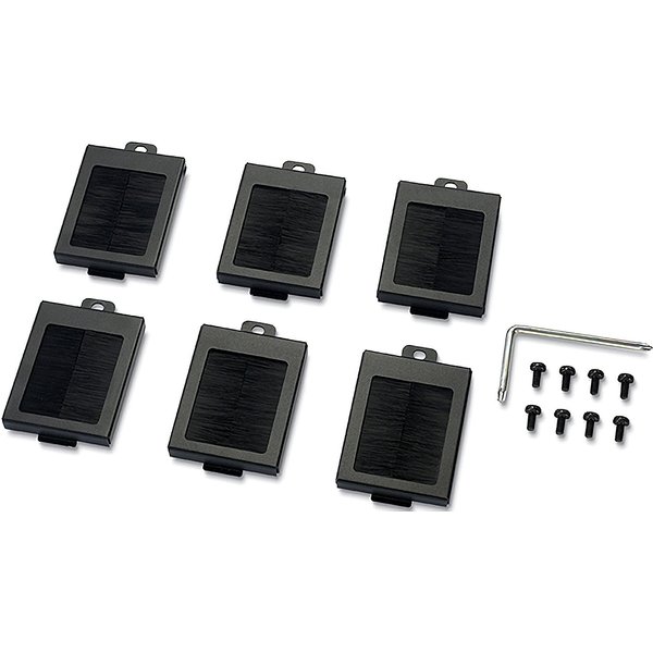 APC NetShelter Cable Management. Mounting Rail Brush Strips. Set of 6.