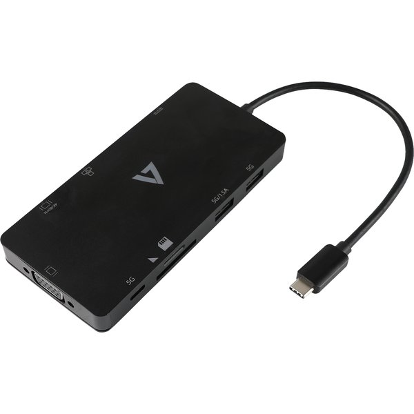 V7 UCMINIDOCK-ALTHV laptop dock/port replicator Docking USB 3.2 Gen 1