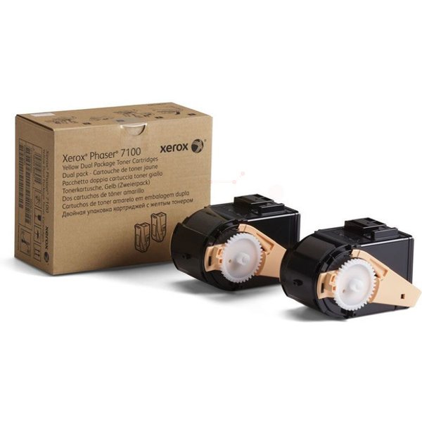 Xerox 106R02604 Toner-kit yellow twin pack. 2x4.5K pages ISO/IEC 19798