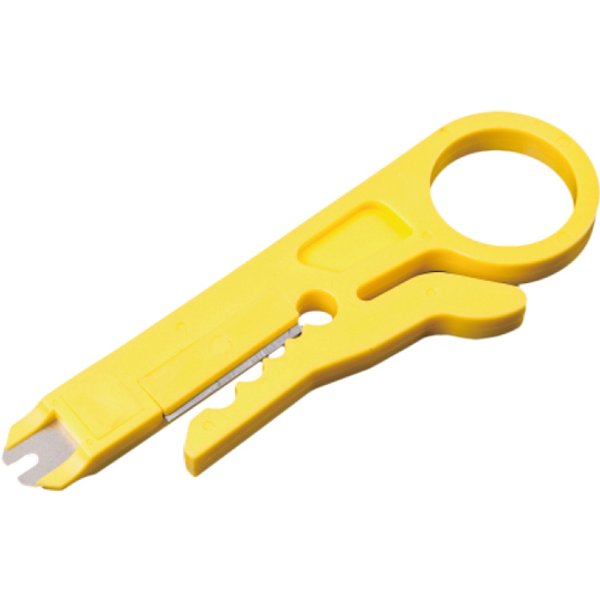 Equip Punch Down Tool with Wire Stripper