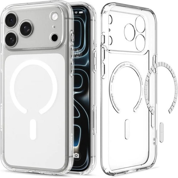 Spigen ACS12155 mobile phone case 16 cm (6.3") Cover White
