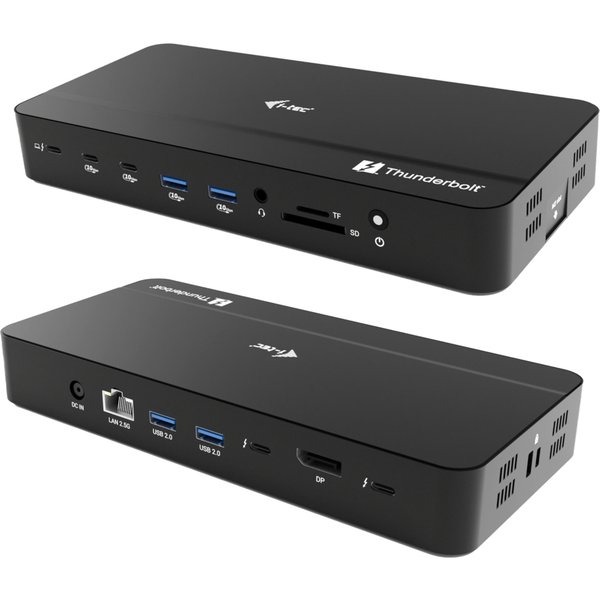 i-tec Thunderbolt 5 Triple Display Docking Station M.2 slot 6x USB 2.5GLAN + Power Delivery 140W