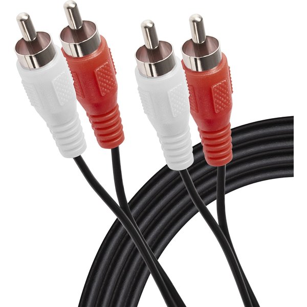 Maplin Twin RCA Phono to Twin RCA Phono Cable - 3m
