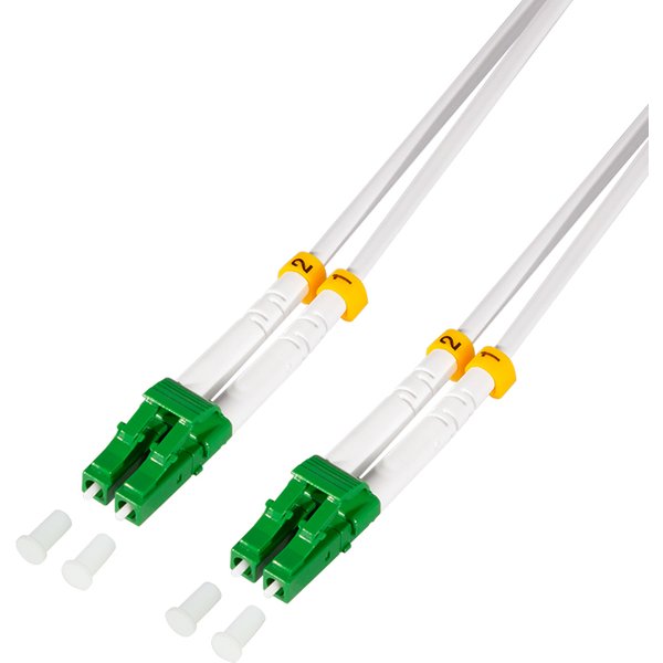 LogiLink FC0LC03 InfiniBand/fibre optic cable 3 m 2x LC White