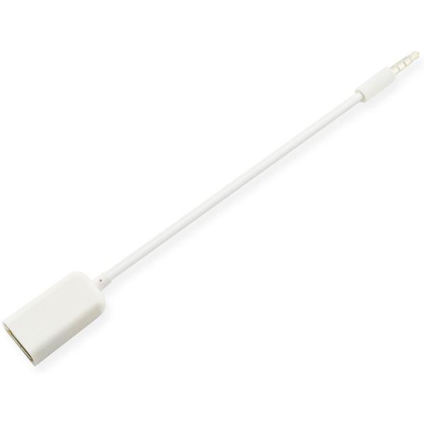 Microconnect AUDUSBFW audio cable 0.2 m 3.5mm USB Type-A White