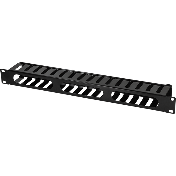 LogiLink ORCC01B cable organizer Cable tray Black 1 pc(s)
