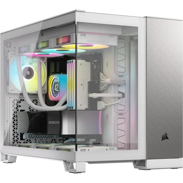 Corsair CC-9011289-WW computer case Midi Tower Grey. White