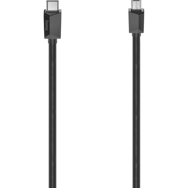 Hama 00200644 USB cable USB 2.0 0.75 m USB C Micro-USB A 0.48 Gbit/s B