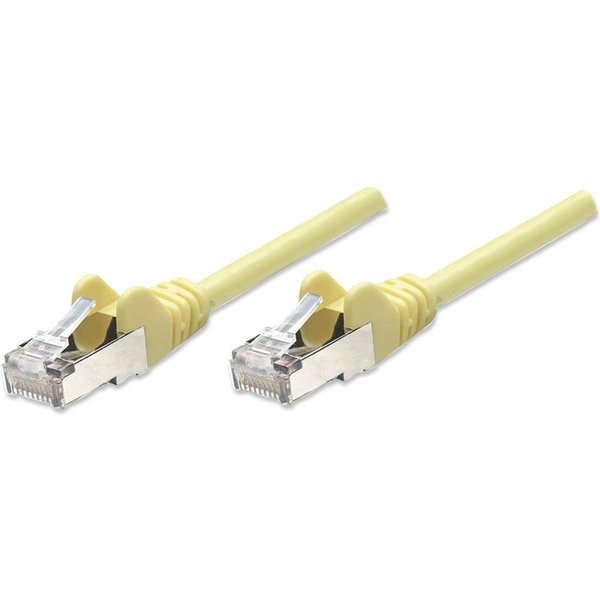 Intellinet Network Patch Cable. Cat5e. 7.5m. Yellow. CCA. SF/UTP. PVC.