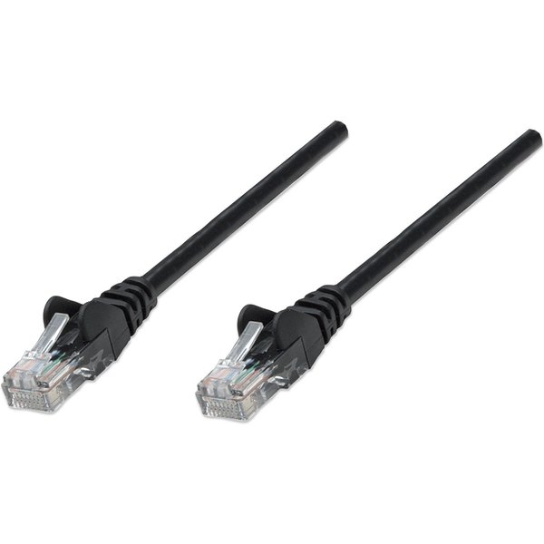Intellinet Network Patch Cable. Cat5e. 1.5m. Black. CCA. U/UTP. PVC. R