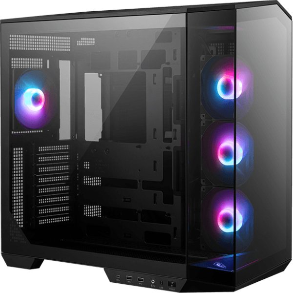 MSI MAG Pano 100R PZ Midi Tower Black