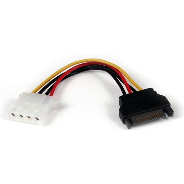 StarTech.com 6in SATA to LP4 Power Cable Adapter - F/M